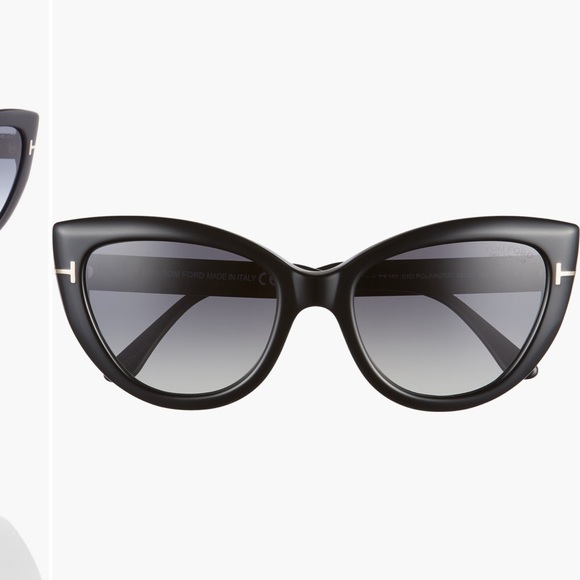 TOM FORD Anya 55mm Polarized Round Glasses - Picture 2 of 3